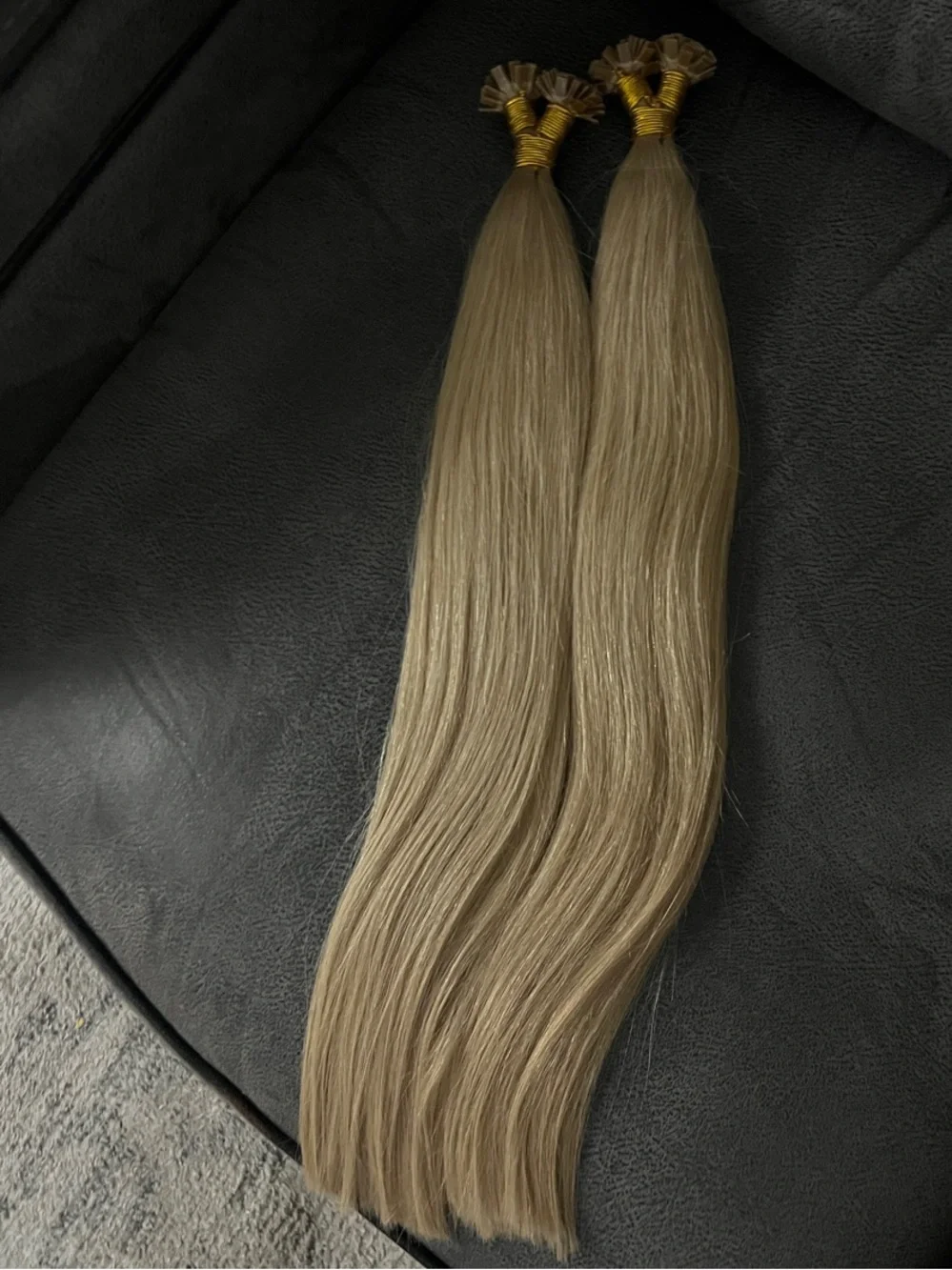 Blonde Pre-Bonded Keratin Hair Extensions - Natural Blonde